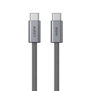 AUKEY CB-DCC061 Circlet Blink 60W 1m DTY Braided USB-C to USB-C Cable