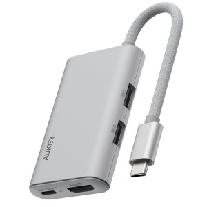 AUKEY UH-CUH06 OfficeDok 5-in-1 USB Hub Adapter