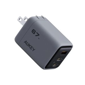 AUKEY Comet Mix 3 67W  PD Wall Charger with GaN Technology PA-C3