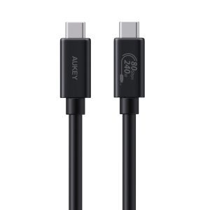 AUKEY CB-DCC402 USB-C to USB-C Cable (240W / 80Gbp / 16K 60Hz )